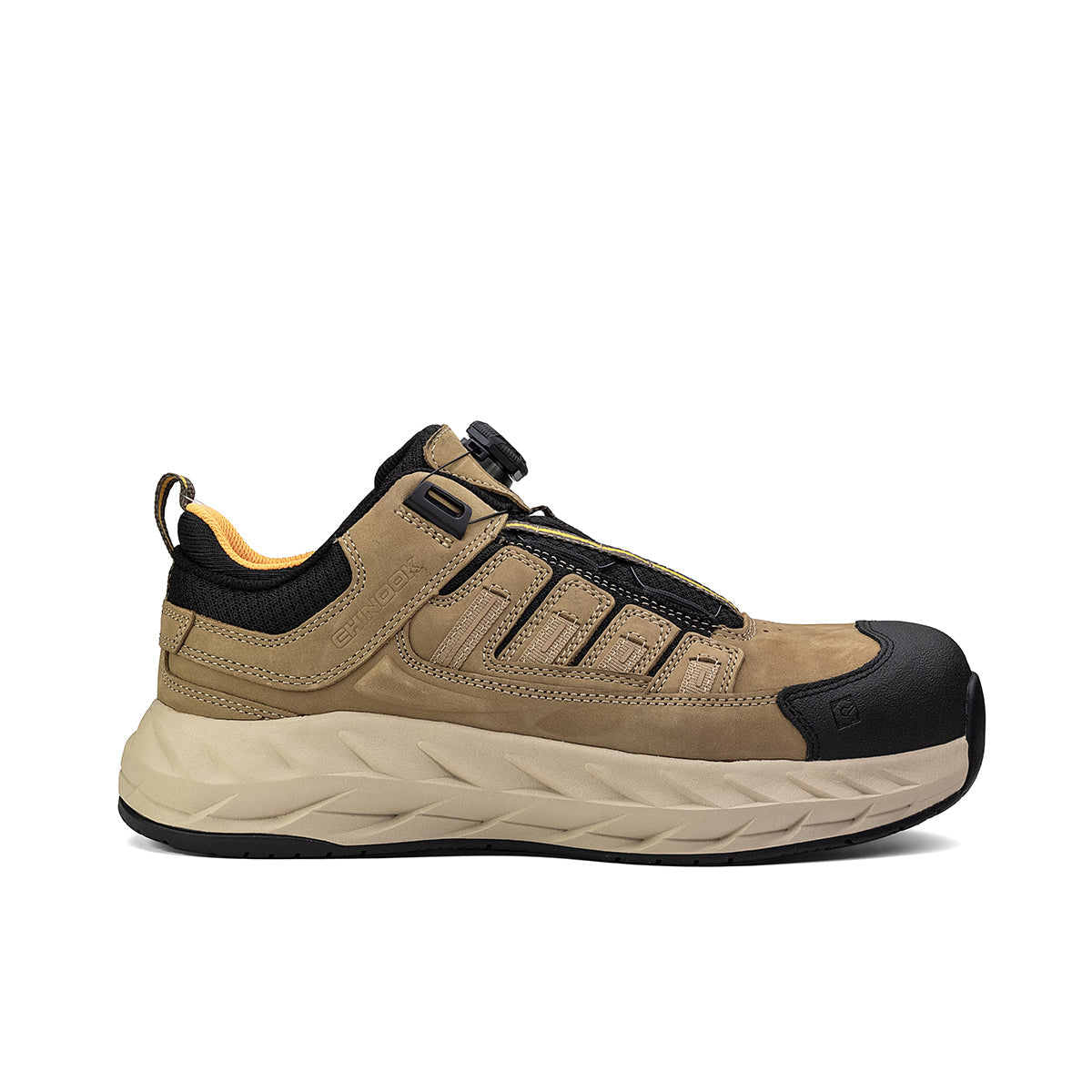 Pro Safety Low Composite Toe Work Shoe – Tan (by Chinook® Footwear)